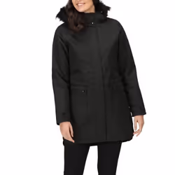 Parka Femme - REGATTA - Sabinka Fur Trim - Noir - Adulte - RWP352-800