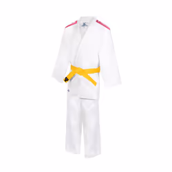 Costume - Mizuno - Kodomo Plus - Judogi Enfants - Manches longues - 100% coton - Respirant