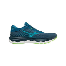 Chaussures de Running - MIZUNO - Wave Sky 5 Turquoise - Homme/Adulte - Drop 10mm