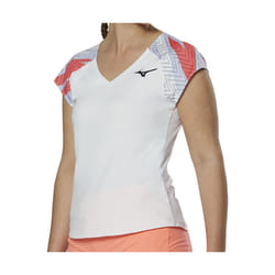 T-shirt tennis femme Mizuno Wos