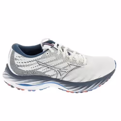 Chaussure de running pour femmes - MIZUNO - Wave Rider 26 - Blanc - Drop 12 mm - Confort doux