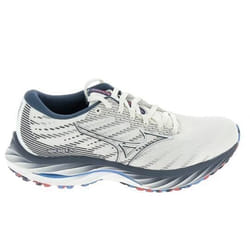 Chaussure de running pour femmes - MIZUNO - Wave Rider 26 - Blanc - Drop 12 mm - Confort doux