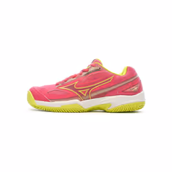 Chaussures de sport Mizuno Break Shot Wos Jaune Fuchsia Femme 61gb2336-66