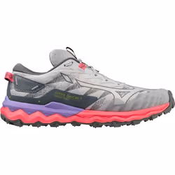Chaussure de running - Mizuno - Wave Daichi 7 - Gris - Trail - Régulier