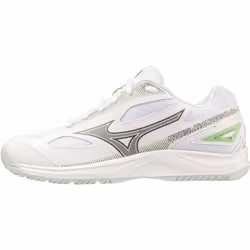 Chaussures de Handball Mizuno Stealth Star 2 Jr - Blanc - Enfant - Indoor