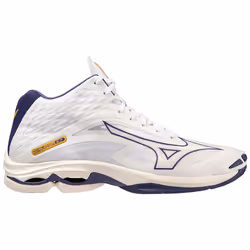 Mizuno Wave Lightning Z7Mid White / Blue