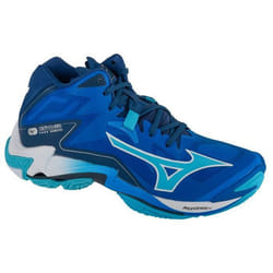 chaussures de volleyball Homme - Bleu - Mizuno Wave Lightning Z8 Mid