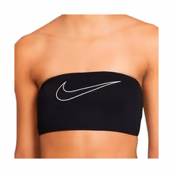 Haut de maillot de bain Noir Femme Nike Bandeau Bikini