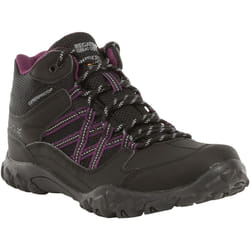 Regatta - Chaussures de marche EDGEPOINT - Femme (Noir/violet foncé)
