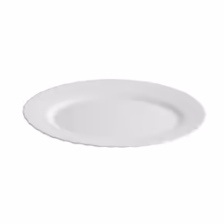 Luminarc - Plat TRIANON - Taille 22 x 14cm (Blanc)