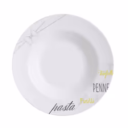 Luminarc - Assiette creuse FRIENDS TIME - Taille 29cm (Blanc)