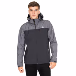 Trespass - Veste softshell ABBOTT - Homme (Gris foncé chiné)