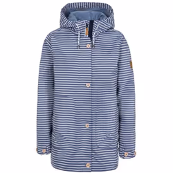 Trespass - Veste imperméable OFFSHORE - Femme (Bleu marine/blanc)