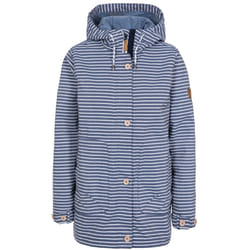 Trespass - Veste imperméable OFFSHORE - Femme (Bleu marine/blanc)