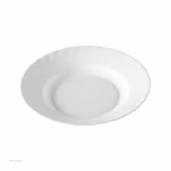 Luminarc - Assiette à soupe TRIANON - Taille unique (Blanc)