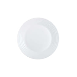 Luminarc - Grande assiette HARENA - Taille 2,3 cm x 25 cm x 25 cm (Blanc)