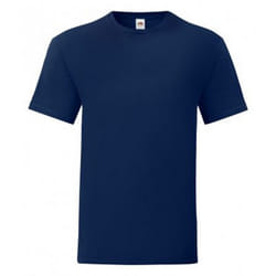 Fruit Of The Loom - T-shirt ICONIC - Hommes (Bleu marine)