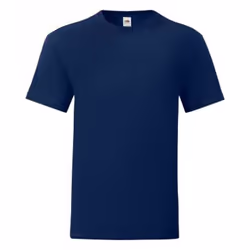 Fruit Of The Loom - T-shirt ICONIC - Hommes (Bleu marine)