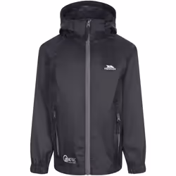Trespass - Coupe-vent pliable QIKPAC - Unisexe (Noir/gris foncé)