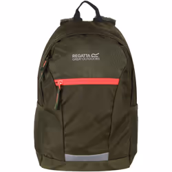 Regatta - Sac à dos JAXON (Vert foncé/rose)