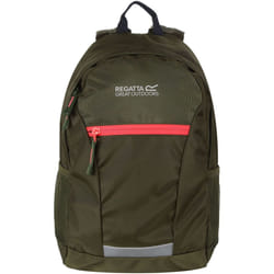 Regatta - Sac à dos JAXON (Vert foncé/rose)