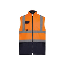 Yoko - Veste sans manches - Adulte (Orange / bleu marine)
