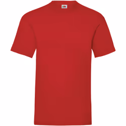 Fruit Of The Loom - T-shirt manches courtes - Homme (Rouge foncé)