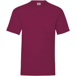 Fruit Of The Loom - T-shirt manches courtes - Homme (Bordeaux)