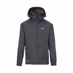 Trespass - Coupe-vent pliable QIKPAC - Unisexe (Gris foncé/noir)