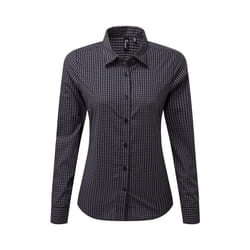 Premier - Chemisier MAXTON - Femme (Noir / Gris acier)