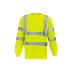 Yoko - Sweatshirt Haute-visibilité - Unisexe (Jaune)