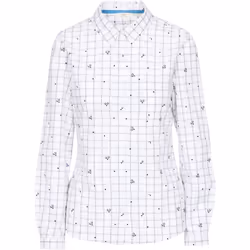 Trespass - Chemisier manches longues ZOVA - Femme (Blanc/noir)