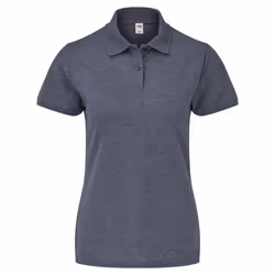 Fruit of the Loom - Polo - Femme (Bleu marine chiné)
