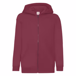 Fruit Of The Loom - Veste à capuche - Unisexe (Bordeaux)