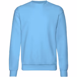 Fruit Of The Loom - Sweatshirt classique - Enfant unisexe (Lot de 2) (Bleu ciel)