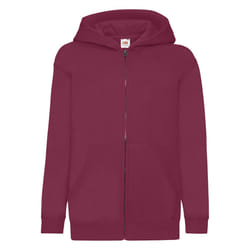 Fruit Of The Loom - Veste à capuche - Unisexe (Bordeaux)