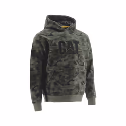 Caterpillar - Sweat à capuche TRADEMARK - Homme (Vert kaki)