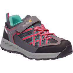 Regatta - Chaussures de marche SAMARIS - Enfant (Gris / rose)