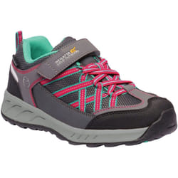 Regatta - Chaussures de marche SAMARIS - Enfant (Gris / rose)
