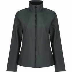 Regatta - Veste softshell ABLAZE - Femme (Vert foncé/noir)