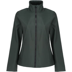 Regatta - Veste softshell ABLAZE - Femme (Vert foncé/noir)