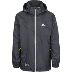 Trespass - Coupe-vent pliable QIKPAC - Unisexe (Noir/jaune)
