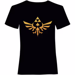 Nintendo - T-shirt HYRULE - Adulte (Noir)
