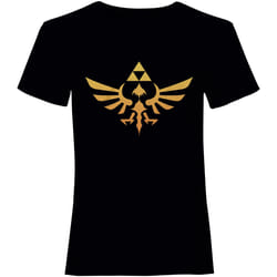 Nintendo - T-shirt HYRULE - Adulte (Noir)