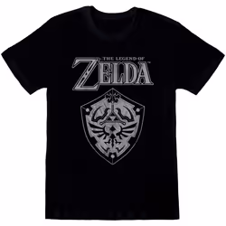 Nintendo - T-shirt LEGEND OF ZELDA - Adulte (Noir)