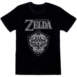 Nintendo - T-shirt LEGEND OF ZELDA - Adulte (Noir)