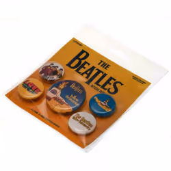 The Beatles - Ensemble de badges (Multicolore)