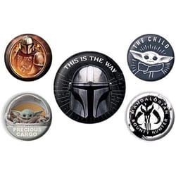 Star Wars - Ensemble de badges (Multicolore)