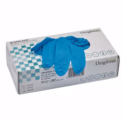 Draper Gants nitrile d’atelier bleu (100 pièces)