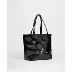 Ted Baker Nikicon, Femme, Sac fourre-tout, Noir, Monochromatique, Polyvinyl chloride (PVC), 120 mm